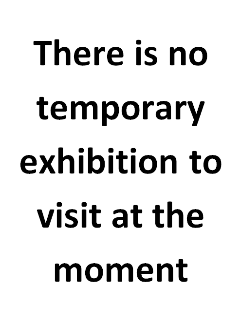 There is no temporary exhibition to visit at the moment.